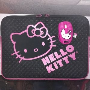 Hello Kitty Laptop Case + Mouse only